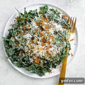 Zesty Chopped Kale Caesar 8 Chopped Kale Caesar Salad