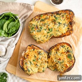 Thumbnail image of Cheese Stuffed Butternut Squash.