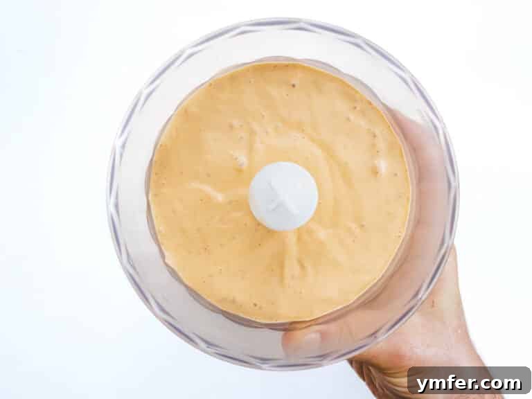 Chipotle sauce after blending
