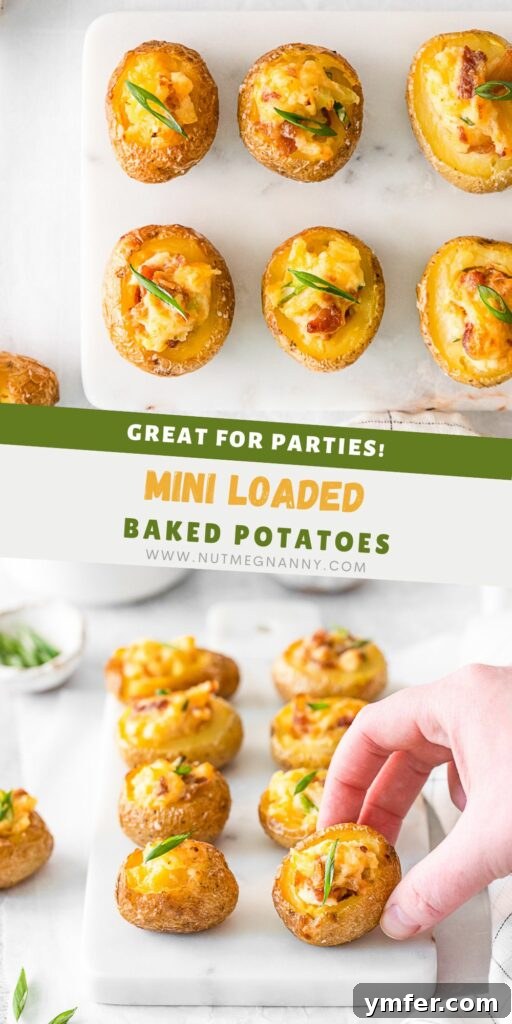 Tiny Tater Toppers 13 A Pinterest-optimized image featuring Mini Loaded Baked Potatoes, perfect for sharing and inspiring others.