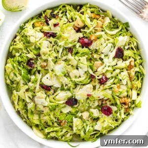 shaved brussels sprouts salad