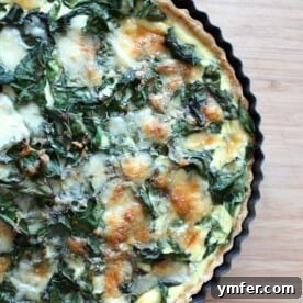 Rustic Swiss Chard and Leek Quiche 2 Swiss Chard, Leek and Gruyere Quiche by Nutmeg Nanny