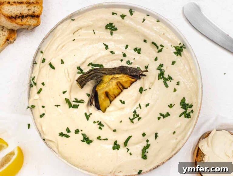 eggplant cream cheese