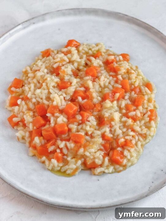 Effortless Plant-Based Risotto 4 Hearty vegan pumpkin risotto, a perfect autumn meal.