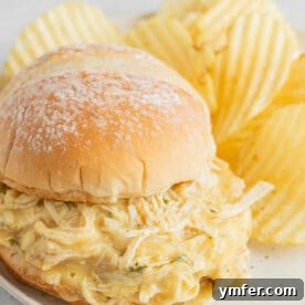 Ohio Shredded Chicken Sandwich