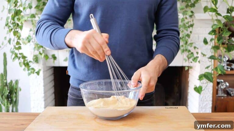 Dolce Carota Cake 23 Mixing dry ingredients