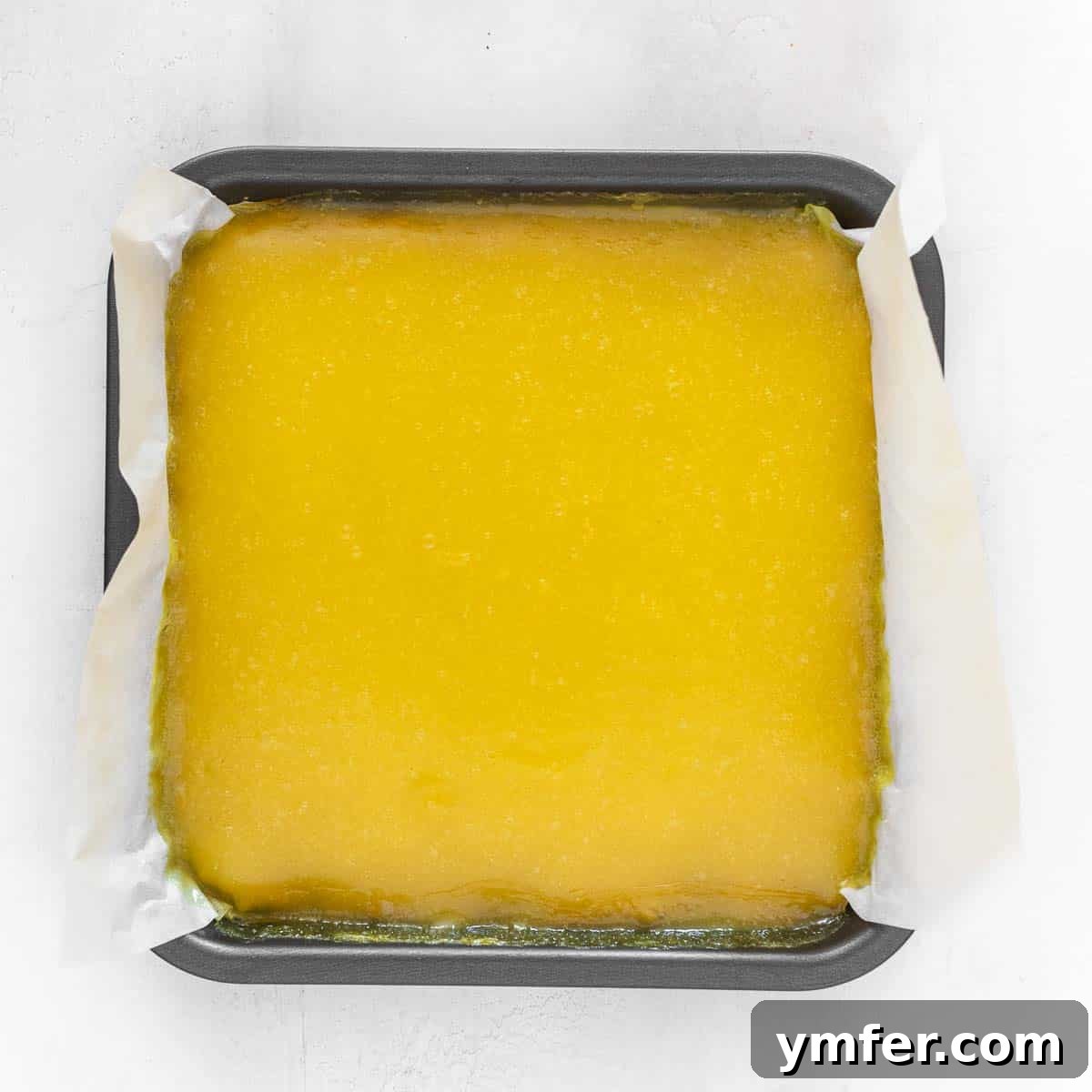 Zesty Plant-Based Lemon Squares 18 The complete vegan lemon square, freshly baked and cooled, ready to be cut into bars.