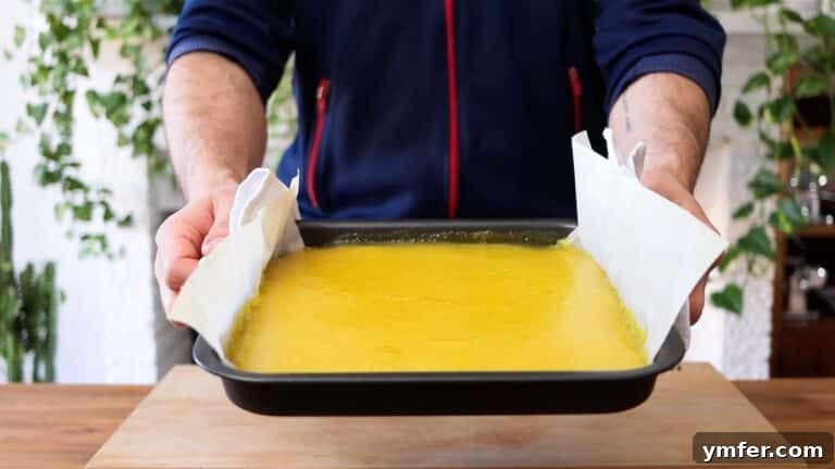 Zesty Plant-Based Lemon Squares 37 baked curd