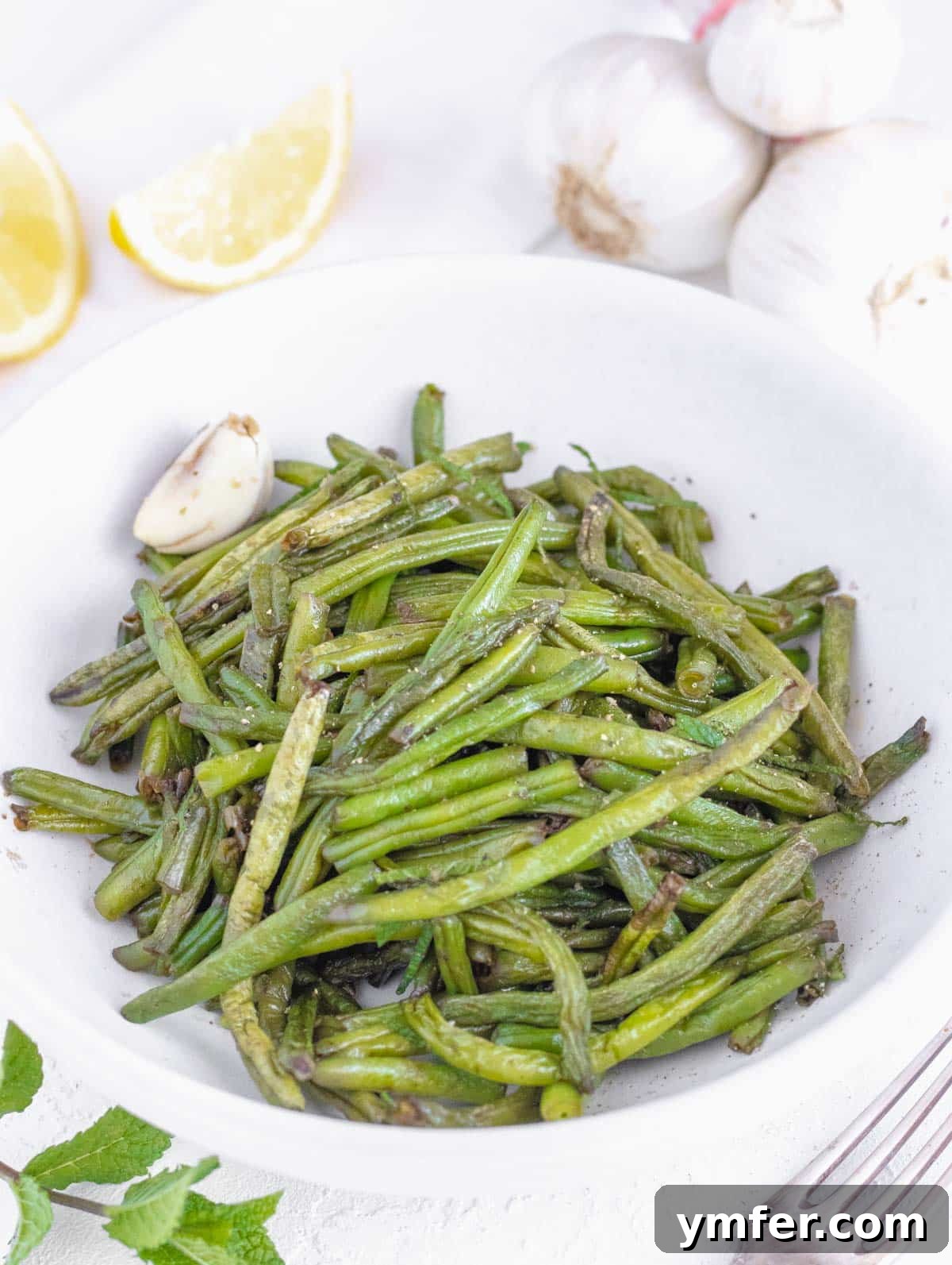 Crispy Air Fryer Green Beans 13 Delicious air fryer green beans made from frozen, ready to be served