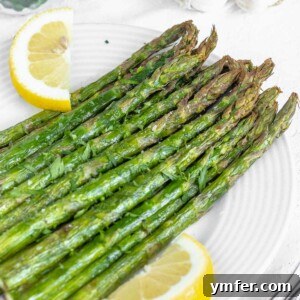 air fried asparagus