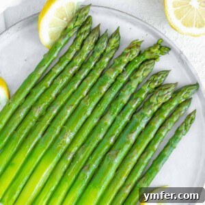 Delicious Boiled Asparagus