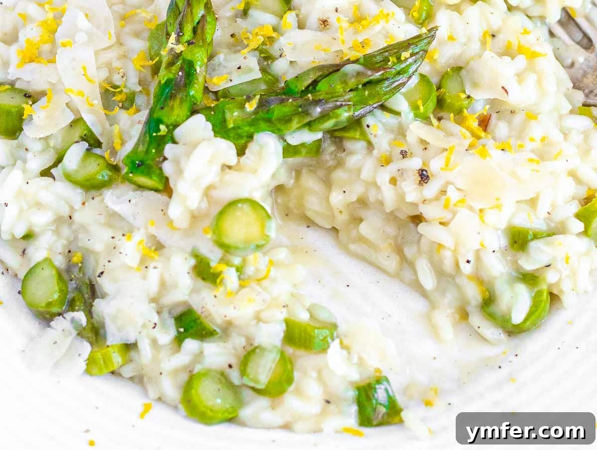 Spring Green Risotto 4 creamy asparagus risotto