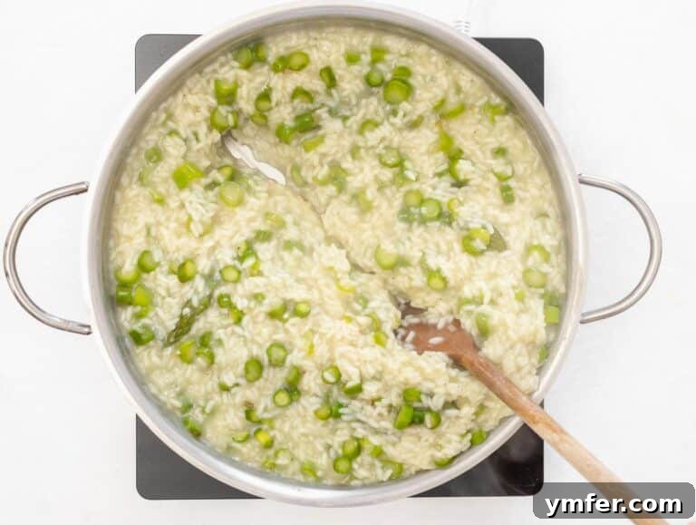 Spring Green Risotto 30 creamy asparagus risotto