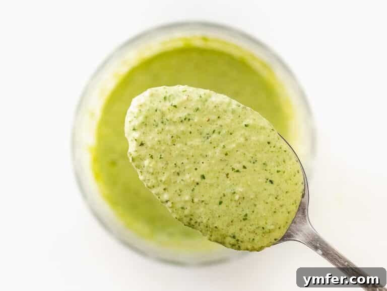 Silently, I'll translate "Zucchini Pesto" to English, verify it's already English, and then provide it as the final, unique title without any extra text or formatting, ensuring no special characters like asterisks or introductory phrases are included. 18 Spoonful of freshly made zucchini pesto, showcasing its green color