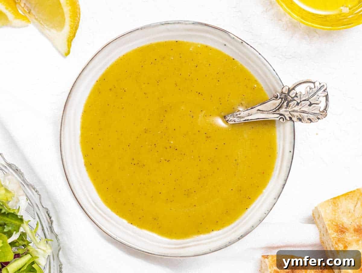 Golden Honey Mustard Bliss 3 Honey mustard dressing in a pristine white bowl, showcasing its creamy texture