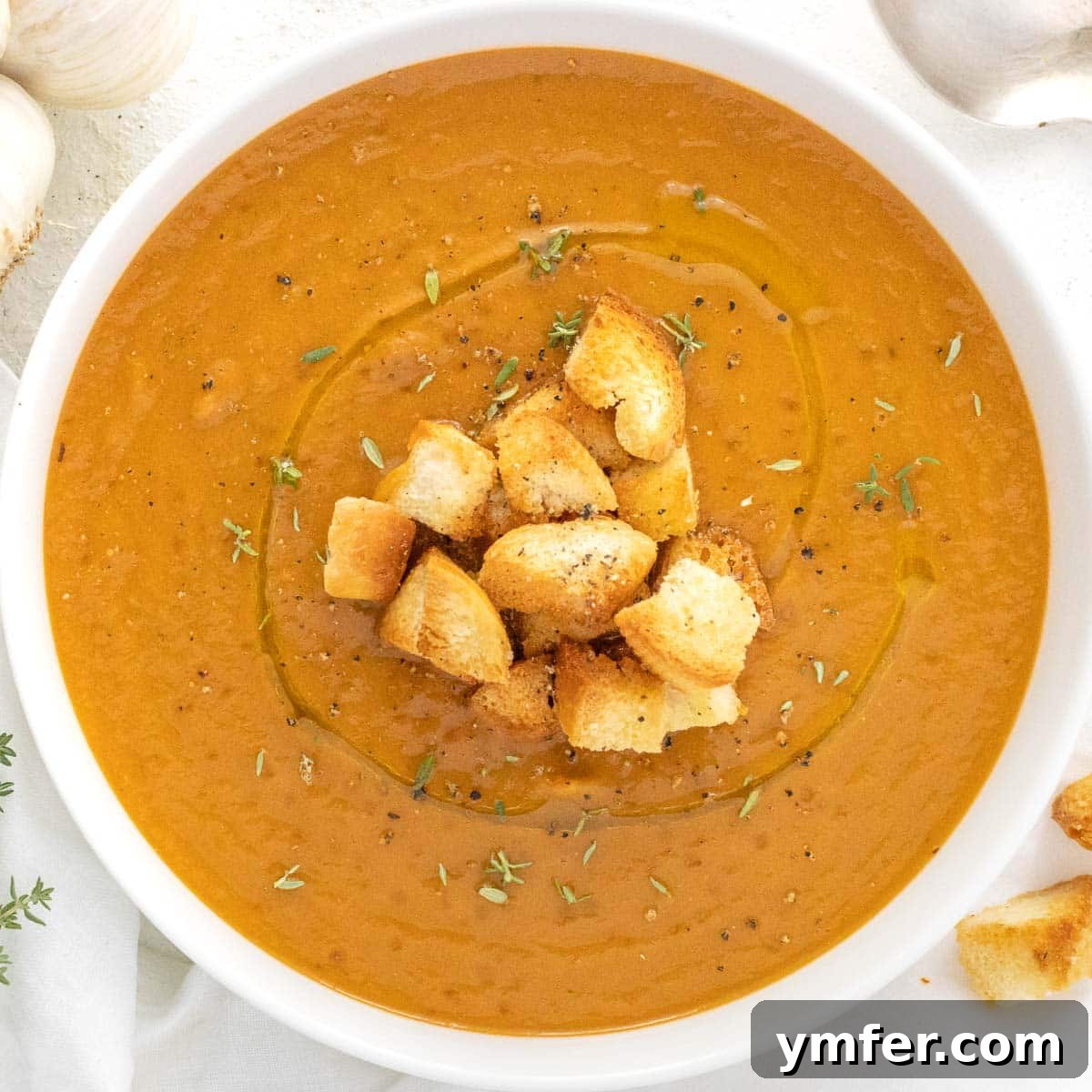 Eggplant Elevated 30 Exciting Recipes 15 A bowl of creamy eggplant soup.