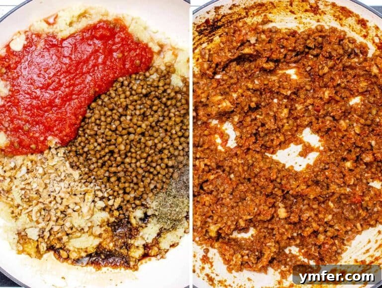 instructions for cooking zucchini filling