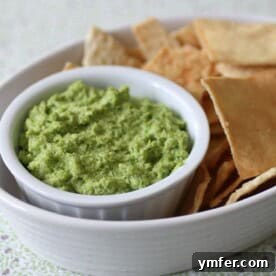 Edamame & Garlic Scape Hummus