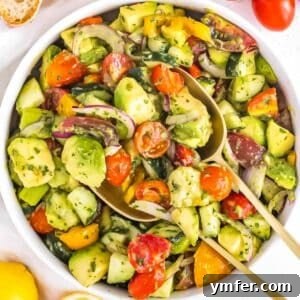 Avocado salad recipe.