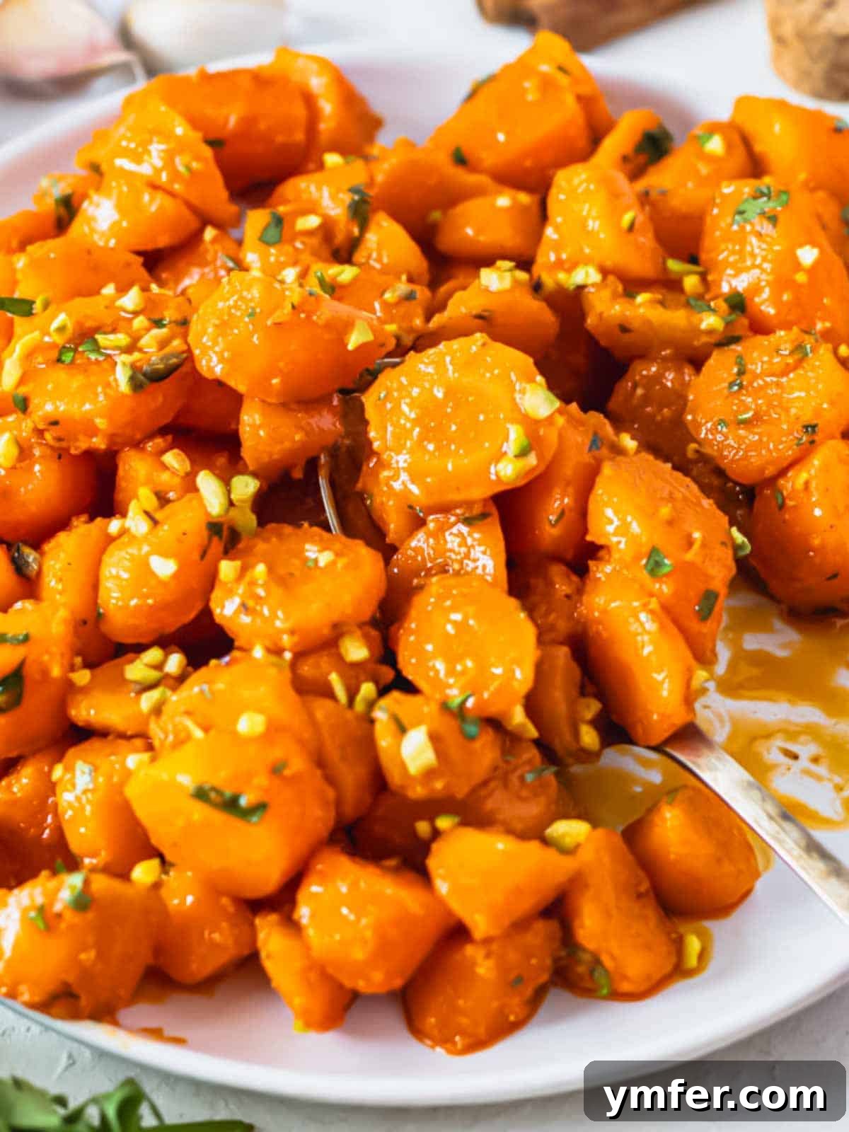 Moroccan Spiced Carrot Salad 2 Moroccan carrot salad.