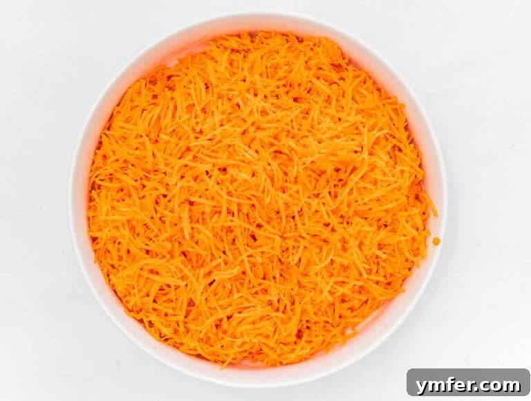 Sweet Carrot and Raisin Slaw 20 shredded carrots