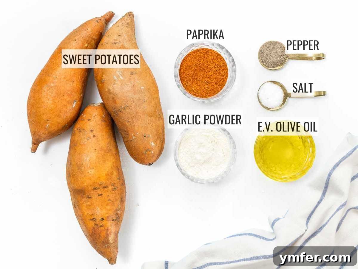 Golden Roasted Sweet Potatoes 4 Ingredients for roasted sweet potatoes