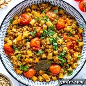 Plant-Powered Pasta 8 Lentil pasta.
