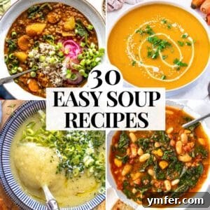 Easy one-pot soups, specifically cauliflower soup