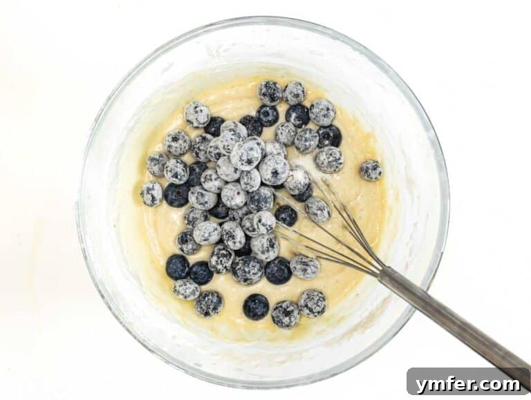 Pure Vegan Blueberry Bliss 13 blueberries in batter with flour