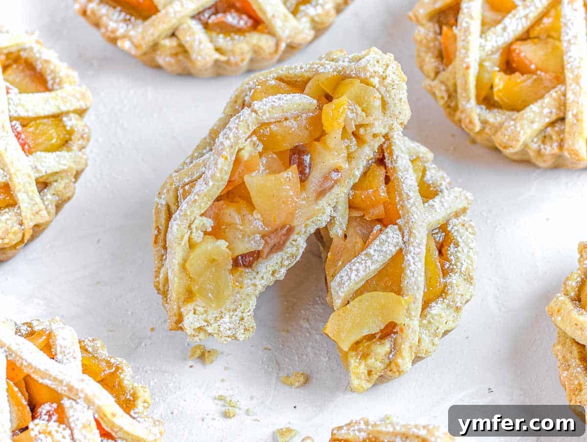mini apple tarts crostatine, perfect individual desserts