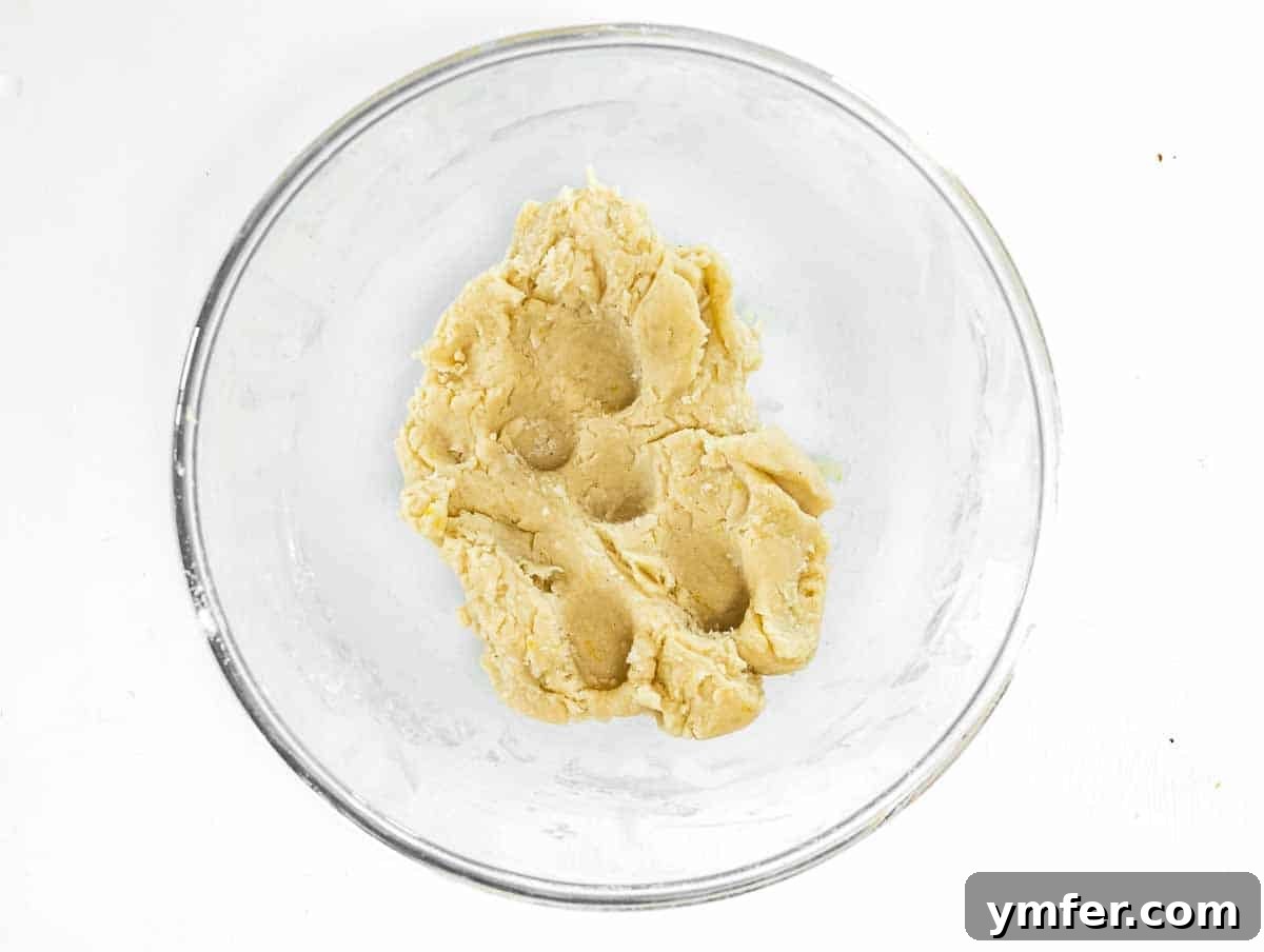 pastry dough, ready for the tart pan