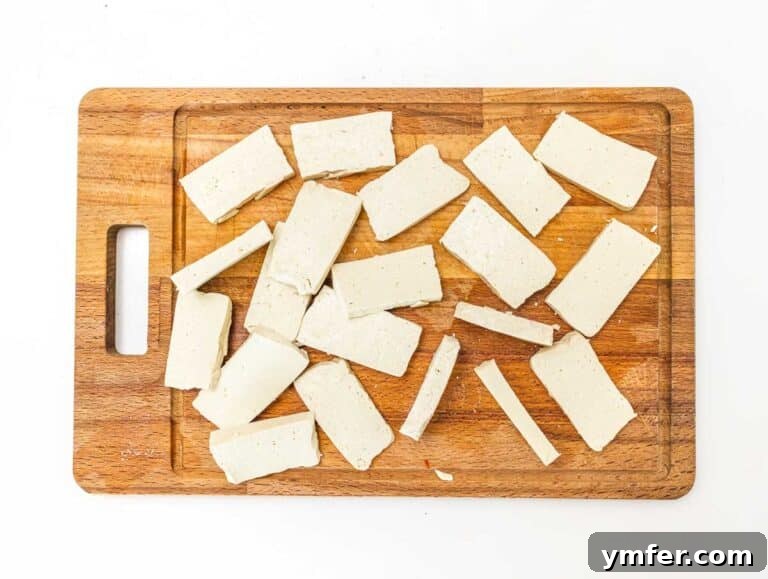 Umami Braised Tofu 17 tofu in slices