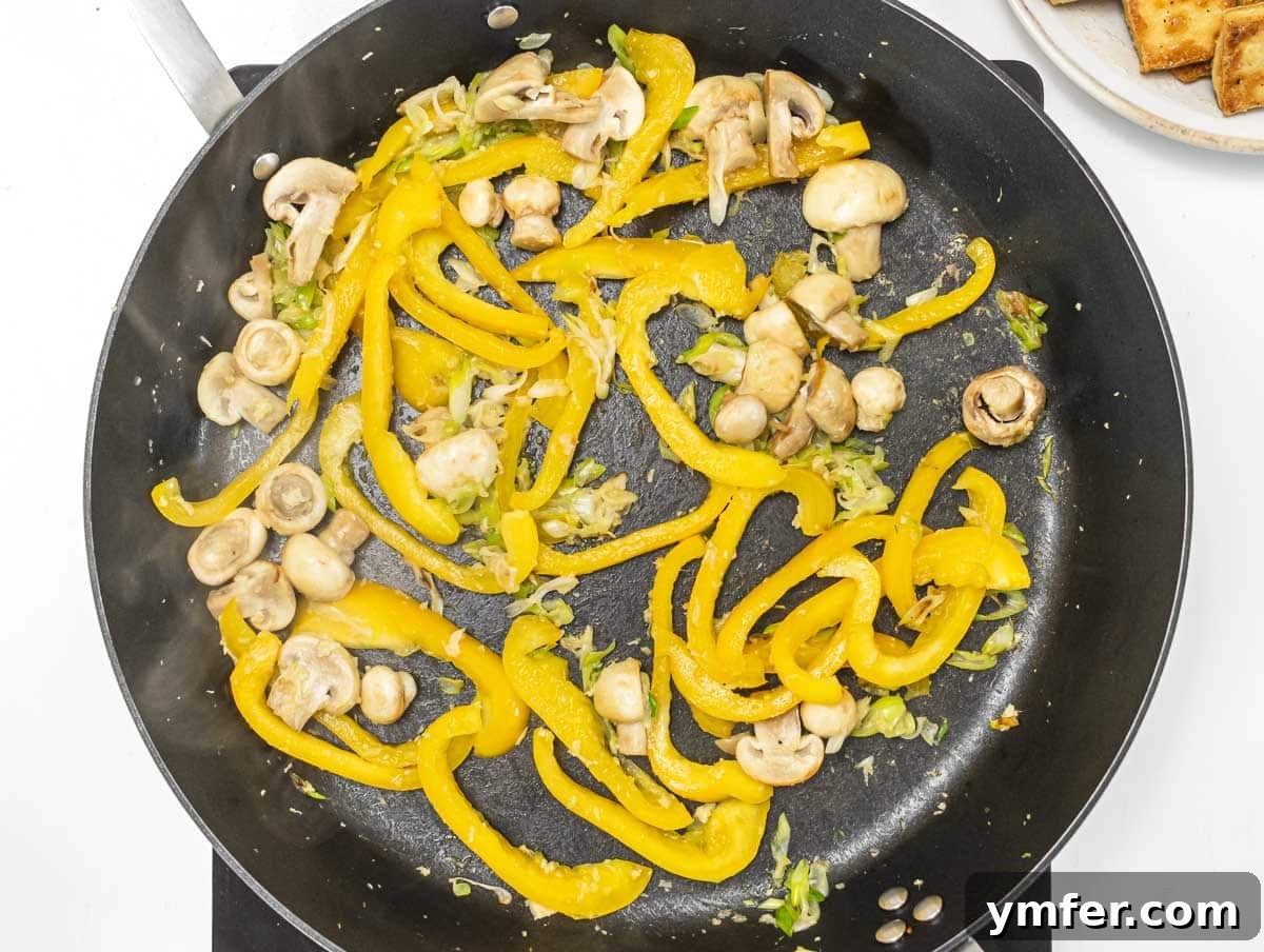 Umami Braised Tofu 10 pan-fried veggies