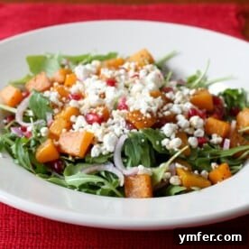 Butternut Squash Salad by Nutmeg Nanny