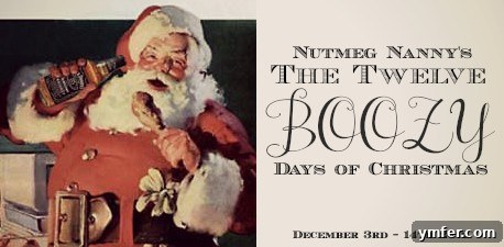 Twelve Boozy Days of Christmas 2012 Lime White Wine & Pomegranate Spritzer