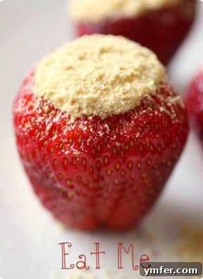 Cheesecake Stuffed Strawberries by Nutmeg Nanny Cheesecake Stuffed Strawberries, a delightful sweet treat by Nutmeg Nanny