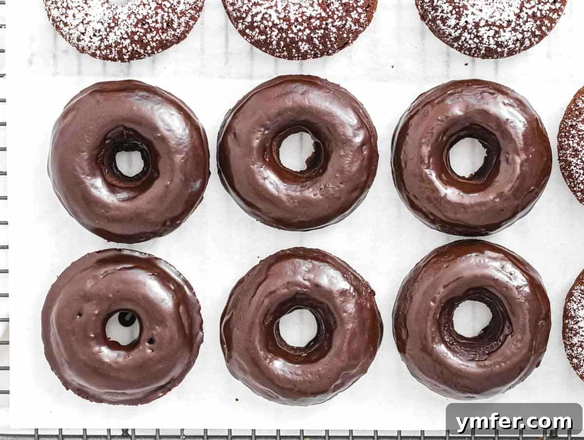 Decadent Chocolate-Coated Doughnuts 11 Chocolate glazed donuts