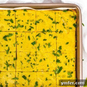 Potato frittata with parsley