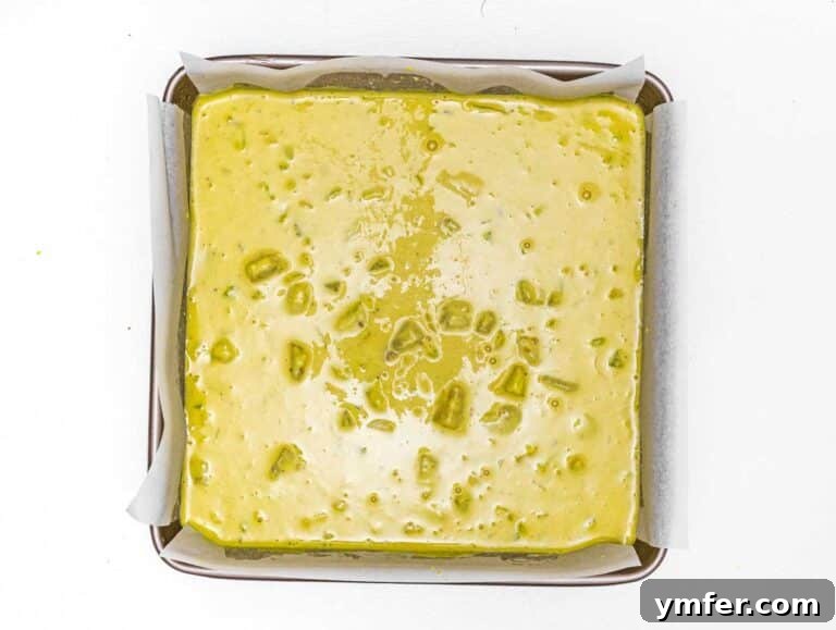 Vegan Potato Frittata 17 frittata batter before baking