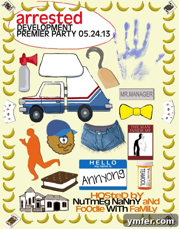 Cinnamon-Kissed Banana Donuts 2 Arrested Development Poster