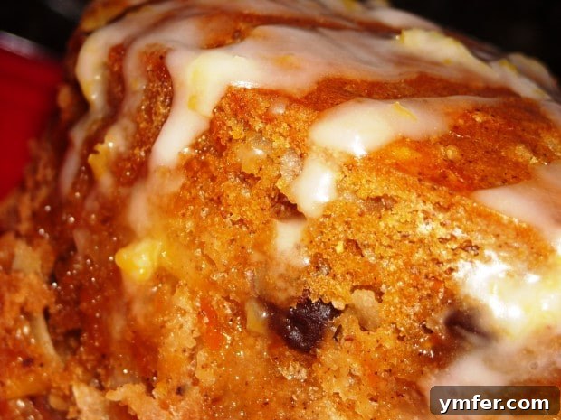 Toaster Oven Carrot Cake by Nutmeg Nanny Individual toaster oven carrot cakes drizzled with a simple lemon glaze, garnished with fresh lemon zest.