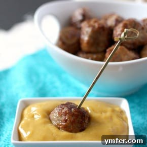 Savory Pork Meatballs with Sweet and Tangy Mango Mustard 2 img 6534 3