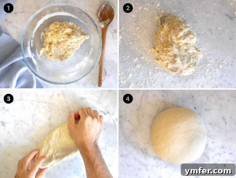 Pillowy Naan 18 How to make the dough for naan bread