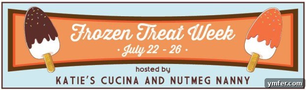 Frozen Treat Week Celebration Promotional banner for Frozen Treat Week, featuring a variety of delicious icy desserts and giveaways.