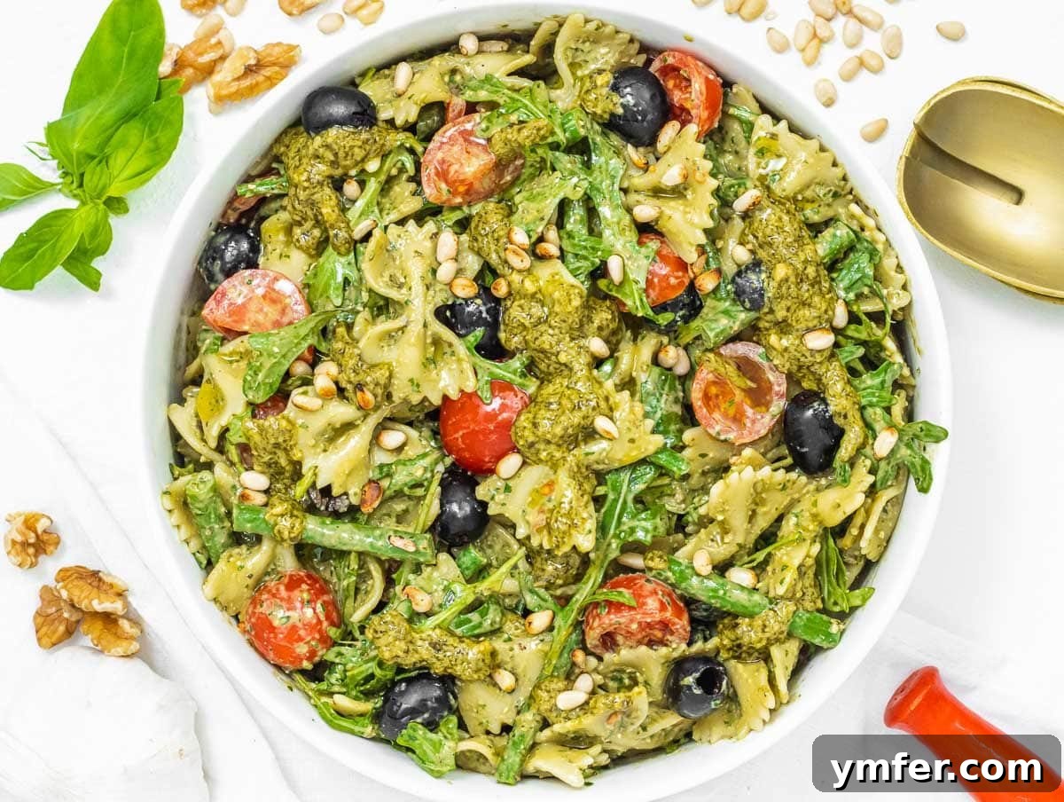 Rucola Rocket Greens with Citrus Vinaigrette 14 Basil Pesto pasta salad with fresh arugula