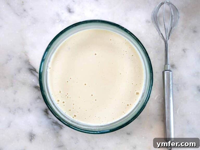 Zesty Tahini Salad 12 Tahini salad sauce in a glass bowl
