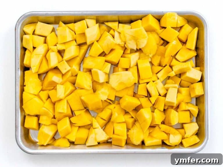 Frozen mango