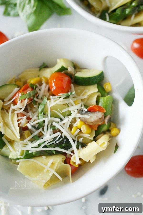 Spring Vegetable Pappardelle Spring Vegetable Pappardelle ingredients ready for cooking