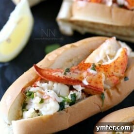 Connecticut Style Hot Buttered Lobster Roll Recipe by Nutmeg Nanny