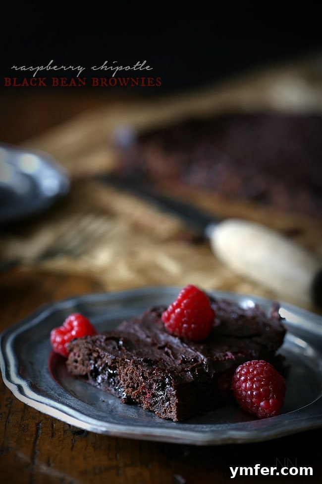 Healthy Raspberry Chipotle Black Bean Brownies: A Sweet & Spicy Delight Healthy raspberry chipotle black bean brownies with fresh raspberries, black beans, and smoky chipotle powder.